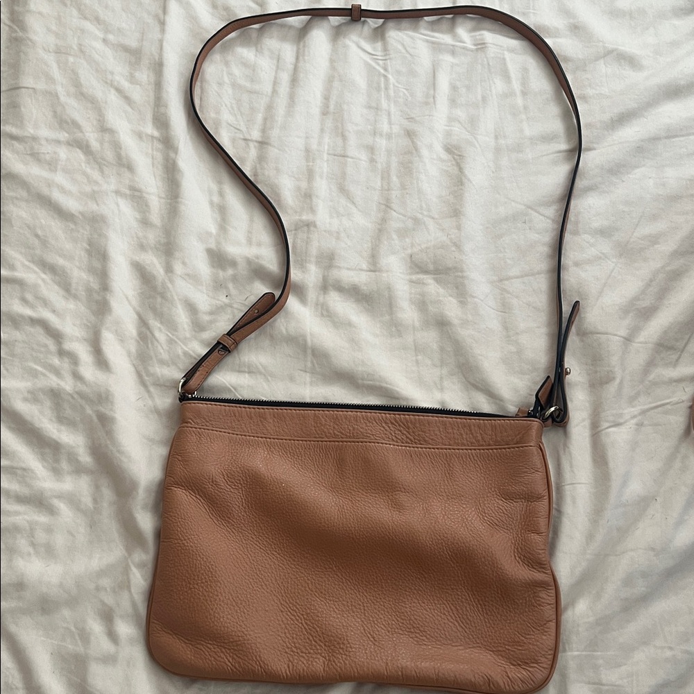Halogen Tan Crossbody Bag